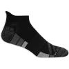 Fruit of the Loom Men’s Breathable Performance Ankle Socks(Low Cut – Black)