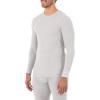 Fruit of the Loom Men’s Classic Midweight Waffle Thermal Underwear Crew Top(Grey Heather)