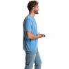 Fruit of the Loom Men’s Crafted Comfort Tee, Relaxed & Classic Fit, Sizes S-2X(Classic Fit – Cotton – Favorite Blue)