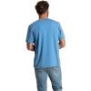 Fruit of the Loom Men’s Crafted Comfort Tee, Relaxed & Classic Fit, Sizes S-2X(Classic Fit – Cotton – Favorite Blue)