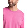 Fruit of the Loom Men’s Crafted Comfort Tee, Relaxed & Classic Fit, Sizes S-2X(Classic Fit – Cotton – Pink Flash)