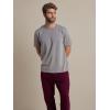 Fruit of the Loom Men’s Crafted Comfort Tee, Relaxed & Classic Fit, Sizes S-2X(Classic Fit – Cotton – Rock)