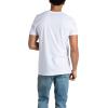 Fruit of the Loom Men’s Crafted Comfort Tee, Relaxed & Classic Fit, Sizes S-2X(Classic Fit – Pima Cotton – 2 Pack – White/Navy)