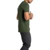 Fruit of the Loom Men’s Crafted Comfort Tee, Relaxed & Classic Fit, Sizes S-2X(Classic Fit – Pima Cotton – Military Green)