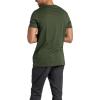Fruit of the Loom Men’s Crafted Comfort Tee, Relaxed & Classic Fit, Sizes S-2X(Classic Fit – Pima Cotton – Military Green)
