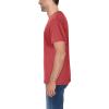 Fruit of the Loom Men’s Crafted Comfort Tee, Relaxed & Classic Fit, Sizes S-2X(Relaxed Fit – Cotton – Crimson)