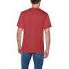 Fruit of the Loom Men’s Crafted Comfort Tee, Relaxed & Classic Fit, Sizes S-2X(Relaxed Fit – Cotton – Crimson)