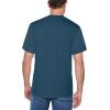 Fruit of the Loom Men’s Crafted Comfort Tee, Relaxed & Classic Fit, Sizes S-2X(Relaxed Fit – Cotton – Smoke Blue)