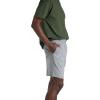 Fruit of the Loom Men’s Eversoft Cotton Shorts with Pockets (S-4XL)(2 Pack – Grey Heather)