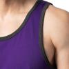 Fruit of the Loom Men’s Eversoft Cotton Sleeveless T Shirts, Breathable & Moisture Wicking with Odor Control, Sizes S-4x(Tank – 2 Pack – Purple)
