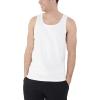Fruit of the Loom Men’s Eversoft Cotton Sleeveless T Shirts, Breathable & Moisture Wicking with Odor Control, Sizes S-4x(Tank – 2 Pack – White)