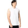 Fruit of the Loom Men’s Eversoft Cotton Sleeveless T Shirts, Breathable & Moisture Wicking with Odor Control, Sizes S-4x(White)