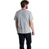 Fruit of the Loom Mens Eversoft Cotton T Shirts, Breathable & Moisture Wicking with Odor Control, Sizes S-4x(2 Pack Grey Heather)