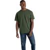 Fruit of the Loom Mens Eversoft Cotton T Shirts, Breathable & Moisture Wicking with Odor Control, Sizes S-4x(2 Pack Military Green)