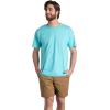 Fruit of the Loom Mens Eversoft Cotton T Shirts, Breathable & Moisture Wicking with Odor Control, Sizes S-4x(2 Pack Scuba Blue)