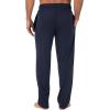 Fruit of the Loom Men’s Extended Sizes Jersey Knit Sleep Pajama Lounge Pant (1 & 2 Packs)(Navy (1-pack))
