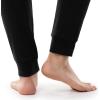 Fruit of the Loom Men’s Jersey Knit Jogger Sleep Pant (1 and 2 Packs)(Black)