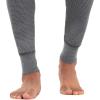 Fruit of the Loom Mens Recycled Premium Waffle Thermal Underwear Long Johns Bottom (1, 2, 3, and 4 Packs)(Black/Greystone Heather/Natural)