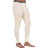 Fruit of the Loom Mens Recycled Premium Waffle Thermal Underwear Long Johns Bottom (1, 2, 3, and 4 Packs)(Natural)