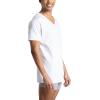 Fruit of the Loom Men’s V-Neck Undershirts, Moisture Wicking & Tag Free, Also Available in Tall Sizes(White – 6 Pack)
