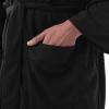 Fruit of the Loom Men’s Waffle Kimono Robe(Black)