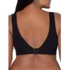 Fruit of the Loom Women’s 2-Pack Full Coverage Wireless Cotton Bra – Soft & Everyday Comfort(Grey Heather/Black Hue)