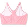 Fruit of the Loom Women’s Adjustable Shirred Front Racerback Sports Bra, Multi Pack Options(Heather Grey)