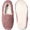 Fruit of the Loom Women’s Berber Loafer – Comfy, Memory Foam, Indoor/Outdoor(Pink)