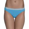 Fruit of the Loom Women’s Beyondsoft Panties(Cotton Blend – Low Rise – 6 Pack – Pink/Purple/Grey)