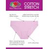 Fruit of the Loom Women’s Beyondsoft Panties(Cotton Stretch – 12 Pack – Pink/Black/Tan)