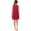 Fruit of the Loom Women’s Beyondsoft Sleep Chemise and Robe Set(Radiant Red)