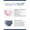 Fruit of the Loom Women’s Beyondsoft Underwear, Super Soft Designed with Comfort in Mind, Available in Plus Size(Plus Size Brief – Cotton Blend – 10 Pack – Teal/Pink/Black)