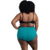 Fruit of the Loom Women’s Beyondsoft Underwear, Super Soft Designed with Comfort in Mind, Available in Plus Size(Plus Size Brief – Cotton Blend – 10 Pack – Teal/Pink/Black)