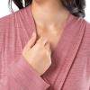 Fruit of the Loom Womens Breathable Robe(Antique Blush Heather)