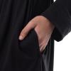 Fruit of the Loom Womens Breathable Robe(Black)