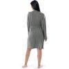 Fruit of the Loom Womens Breathable Robe(Heather Grey)