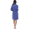 Fruit of the Loom Womens Breathable Robe(Heather Navy)
