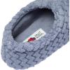 Fruit of the Loom Women’s Chevron Slippers – Fuzzy Memory Foam, Lightweight, Indoor/Outdoor Zapatillas de Mujer(Blue)
