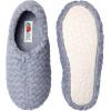 Fruit of the Loom Women’s Chevron Slippers – Fuzzy Memory Foam, Lightweight, Indoor/Outdoor Zapatillas de Mujer(Blue)