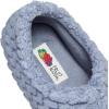 Fruit of the Loom Women’s Chevron Slippers – Fuzzy Memory Foam, Lightweight, Indoor/Outdoor Zapatillas de Mujer(Blue)