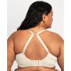 Fruit of the Loom Womens Fit for Me Collection: Plus Size Seamless Wireless Bra – Luxurious Blend for Ultimate Comfort(Oatmeal Heather)