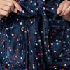Fruit of the Loom Womens Fleece Robe(Multi Confetti)