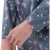 Fruit of the Loom Women’s Long Sleeve Tee and Pant 2 Piece Sleep Set(Floral Print)