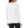 Fruit of the Loom Women’s Micro Waffle Premium Thermal Underwear Tee Shirt(White)
