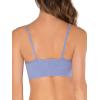 Fruit of the Loom Women’s Multi-Pack Spaghetti Strap Cotton Sports Bra(Heather Grey/White/Heather Blue)