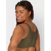 Fruit of the Loom Women’s Multi-Pack Tank Top Style Sports Bra(Black/Heather Grey/Olive/Purple/Lilac/Dusk)