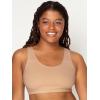 Fruit of the Loom Women’s Multi-Pack Tank Top Style Sports Bra(Black/Heather Grey/Sand/White)