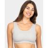 Fruit of the Loom Women’s Multi-Pack Tank Top Style Sports Bra(Grey/Grey/Grey)