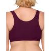Fruit of the Loom Women’s Multi-Pack Tank Top Style Sports Bra(Purple/White/Lilac/Grey)