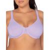 Fruit of the Loom Women’s Multi-Pack Unlined Underwire Cotton Bra(Desert Dusk/Grey/Lilac Whisper)